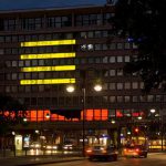 'entre el suelo y el cielo' . 'between earth and heaven' . light installation in schimmelpfenighaus berlin . 2007