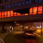 'entre el suelo y el cielo' . 'between earth and heaven' . light installation in schimmelpfenighaus berlin . 2007